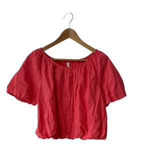 Pink Anthropologie Top